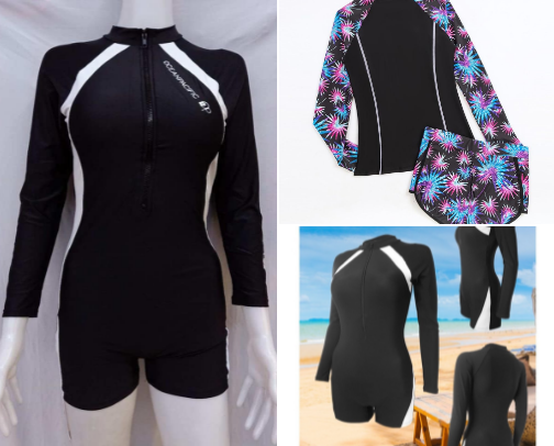 Swim wears cover photo collage