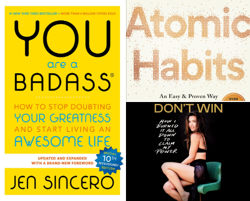 My favorite book recs cover photo collage