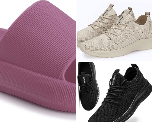 Shoes cover photo collage
