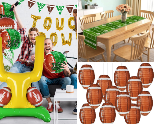 The Ultimate Football Party cover photo collage