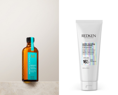 Hair products I use on my hair repair journey 💁🏻‍♀️ cover photo collage