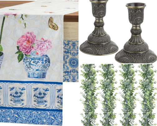 Thanksgiving Tablescape on a Budget cover photo collage