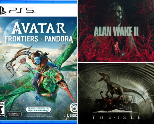 Games that keep me sane cover photo collage