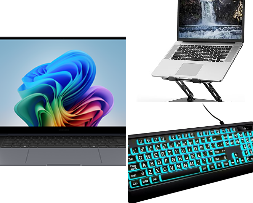 Best Laptops and accessories for Adults Over 50 cover photo collage