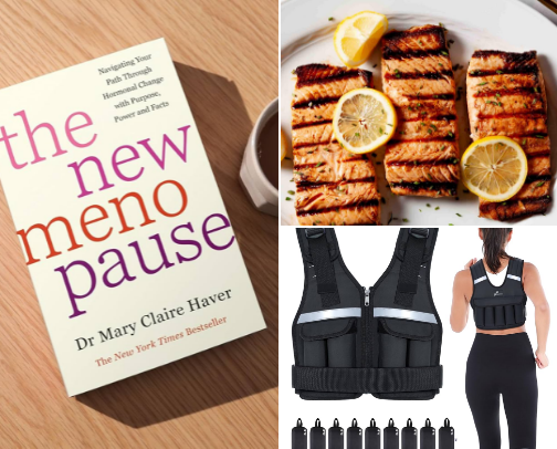 Peri-Menopause Must Haves cover photo collage