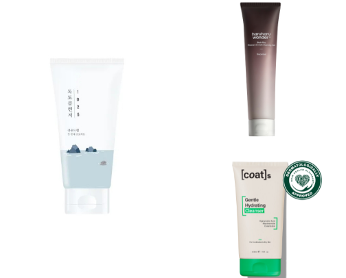 Cleansers that clean without wrecking your barrier! cover photo collage