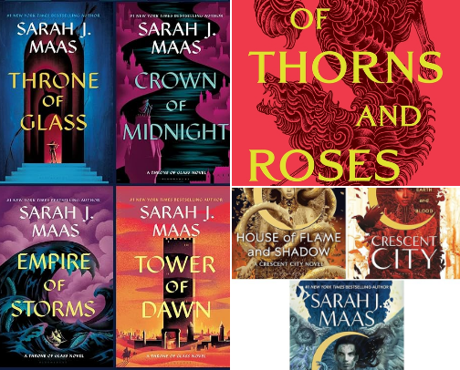 Fantasy books cover photo collage