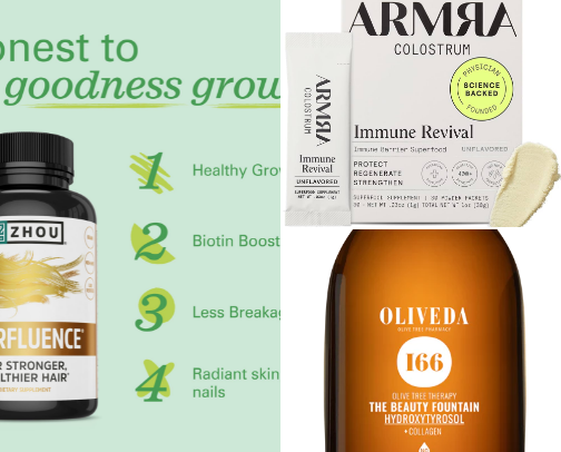 What I use to grow my hair down to my butt! cover photo collage