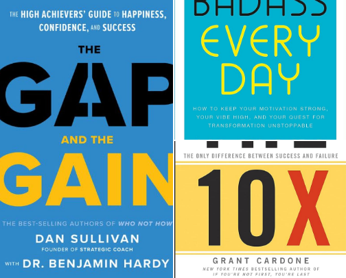 Books that help change your perspective and relationship with money and mindset ✨️📚 cover photo collage