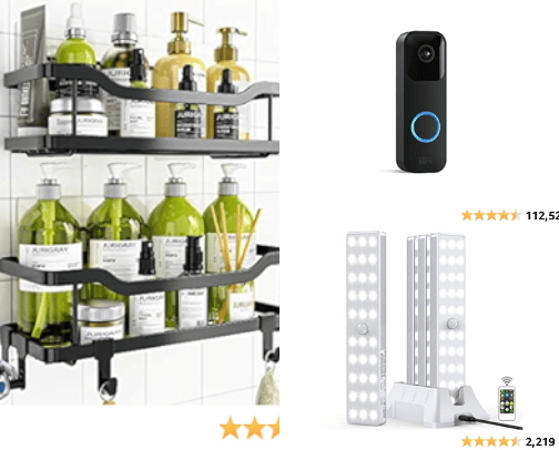 Renter Friendly Home Essentials cover photo collage