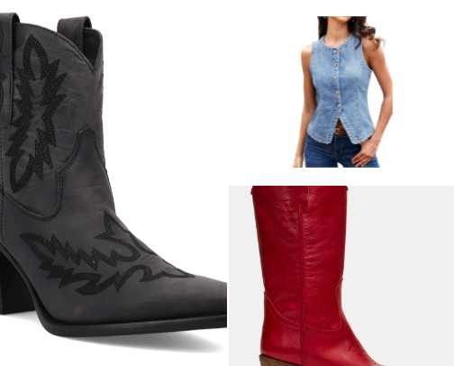 Western Look cover photo collage