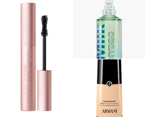 baddie beauty recs 🤍🫶😘 cover photo collage