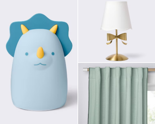 modern baby room cover photo collage