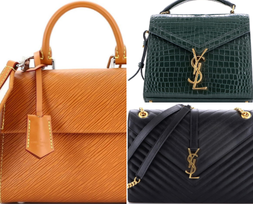 Designers handbags cover photo collage