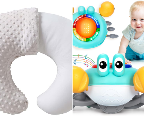 Baby things cover photo collage