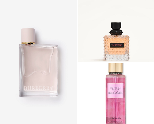 Perfumes cover photo collage
