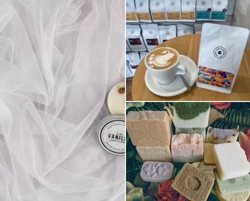 Small Business Saturday cover photo collage