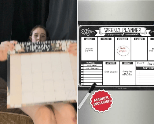 organize things cover photo collage