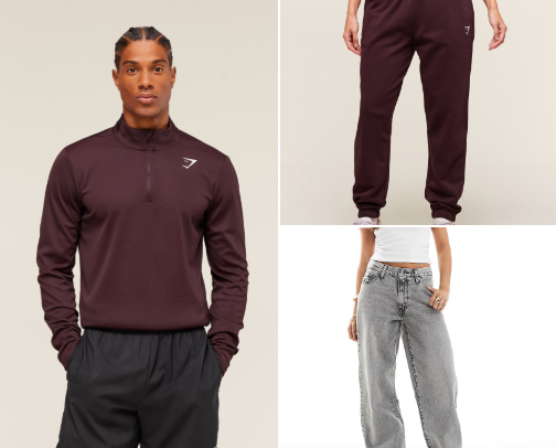 Chars clothes cover photo collage