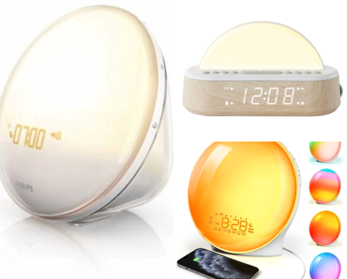 I Finally Found a Sunrise Alarm Clock That Fixed My Dark Winter Mornings cover photo collage