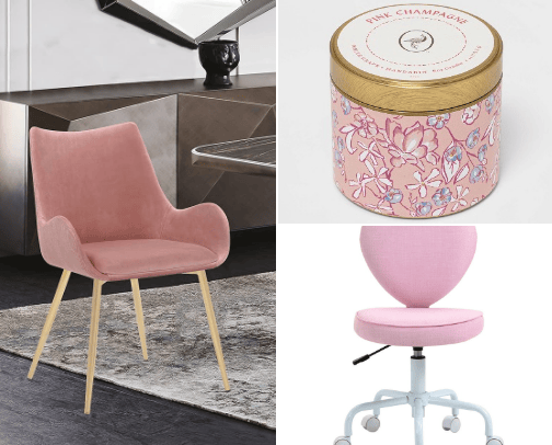 Pink Items I love cover photo collage
