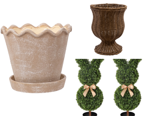 Spring Porch Decor cover photo collage