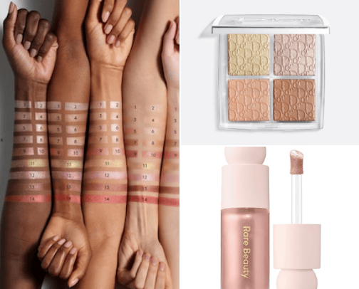 Highlighter/Make up cover photo collage