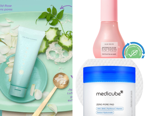 Skincare Products that Saved my Skin! cover photo collage