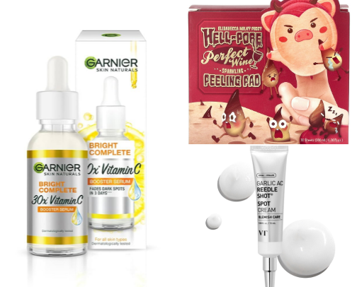 Skincare faves that reduced my acne and gave me that Kbeauty glow✨ cover photo collage