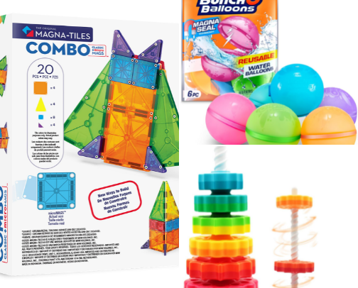Toddler loved toys cover photo collage