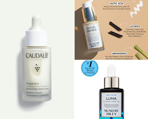 Skincare Faves in my Thirties cover photo collage