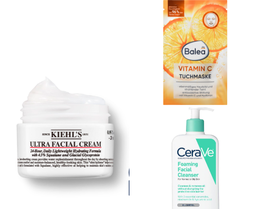 🧖‍♀️Complete Skincare and Makeup Routine for Normal Skin — Balanced, Radiant, and Healthy-Looking cover photo collage