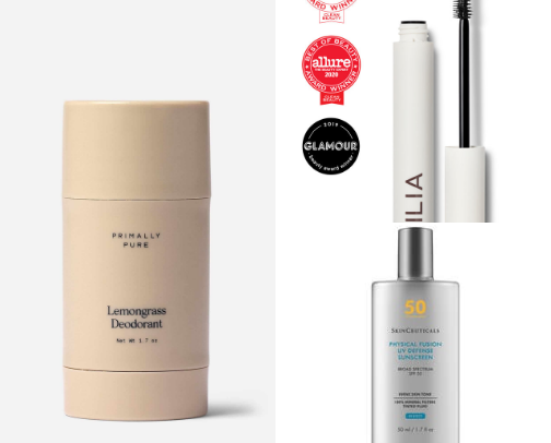 My favorite beauty recs cover photo collage