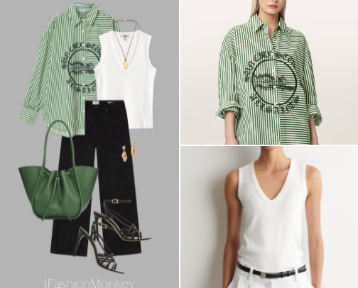 OOTD #913 FASHION CITIZENS OF HUMANITY BLACK JEANS cover photo collage