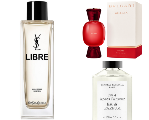Fragrance favorites cover photo collage