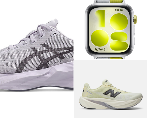 Running Gear cover photo collage