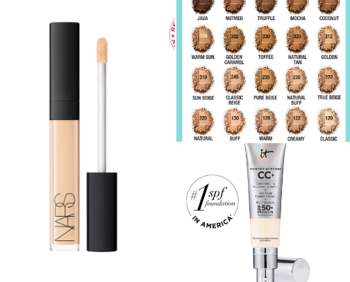 Makeup must haves cover photo collage