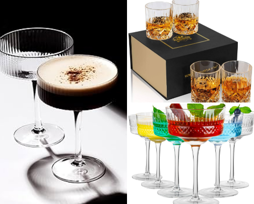 Match Your Glass to Your Sass (or Your Drink) cover photo collage