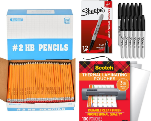 Classroom Necessities: Middle School Edition cover photo collage