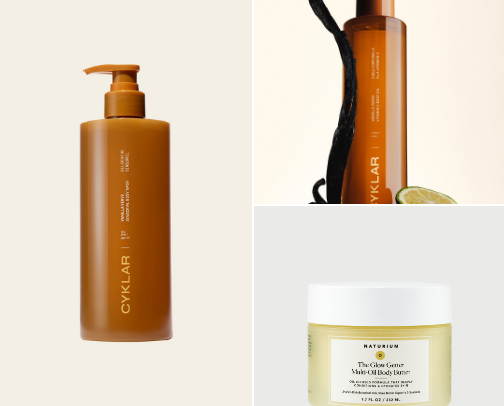 Life changing shower routine cover photo collage
