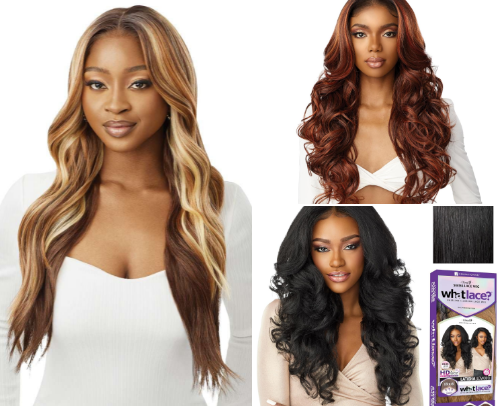 Lace Front styles cover photo collage