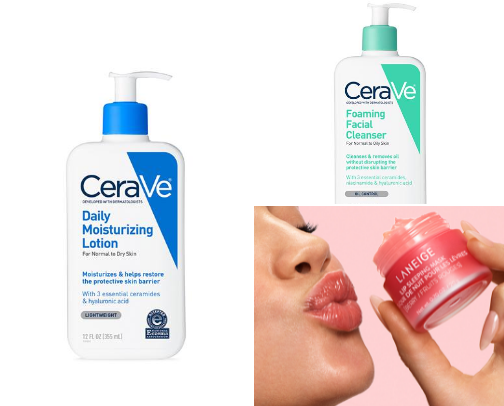 Great skin care products!!! cover photo collage