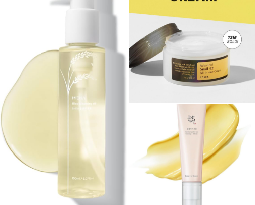 Korean Glow recs 🧖🏼‍♀️ cover photo collage