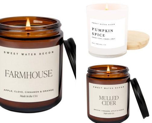 Non- Toxic Candles that smell amazing but don't pollute your home cover photo collage