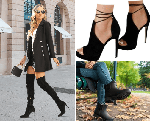 Women Shoes cover photo collage