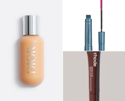 My makeup routine staples cover photo collage