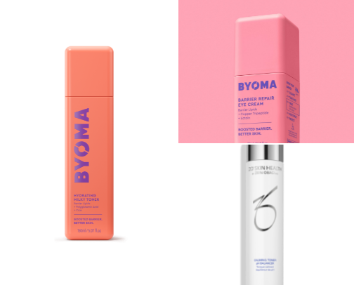 skincare. cover photo collage