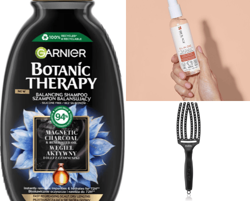 Everything for shine and healthy hair! 💇🏼‍♀️ cover photo collage