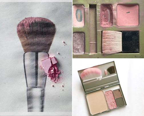 ᥫ᭡ in my makeup bag ᥫ᭡ cover photo collage