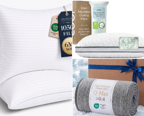 15 BEDROOM ESSENTIALS FOR BETTER SLEEP cover photo collage